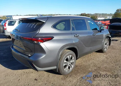 2025 Toyota Highlander Xle from USA, damaged, VIN 5TDKDRBH8SS590565